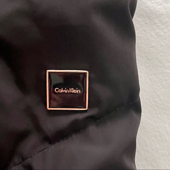 Calvin Klein Performance Black Zip & Snap Down-Filled Coat w/Hood M (Women’s) - Picture 6 of 14